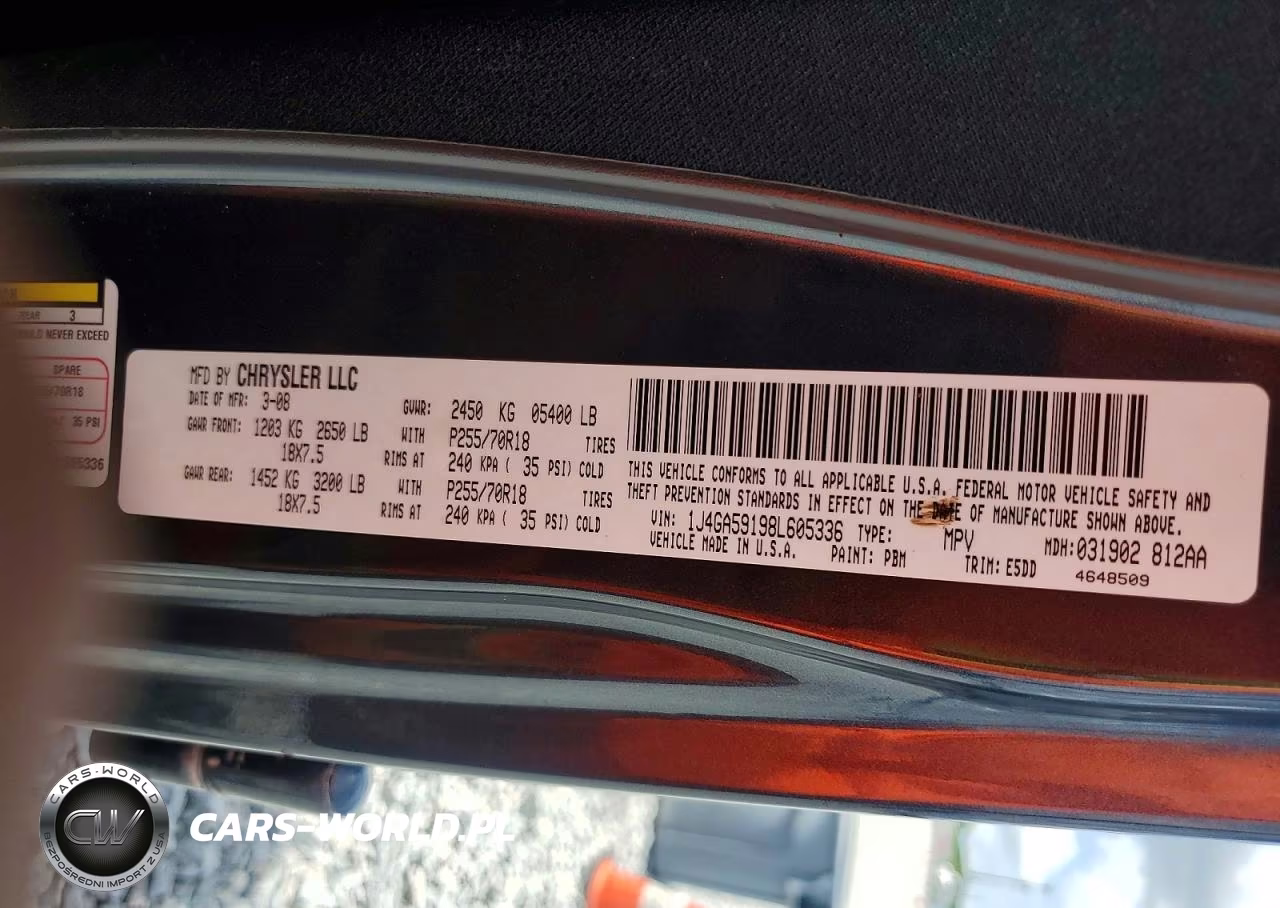 2008 Jeep Wrangler Unlimited Sahara VIN:1J4GA59198L605336 - 12