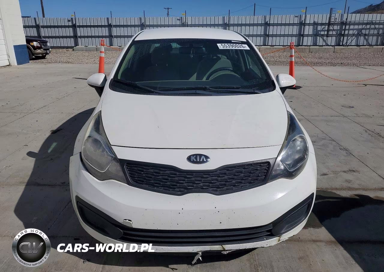 2014 Kia Rio VIN:KNADM4A33E6361682 - 5