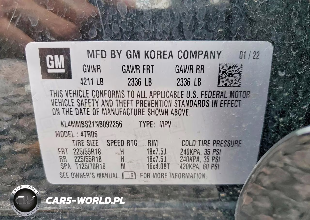 2022 Buick Encore Gx Preferred VIN:KL4MMBS21NB092256 - 13