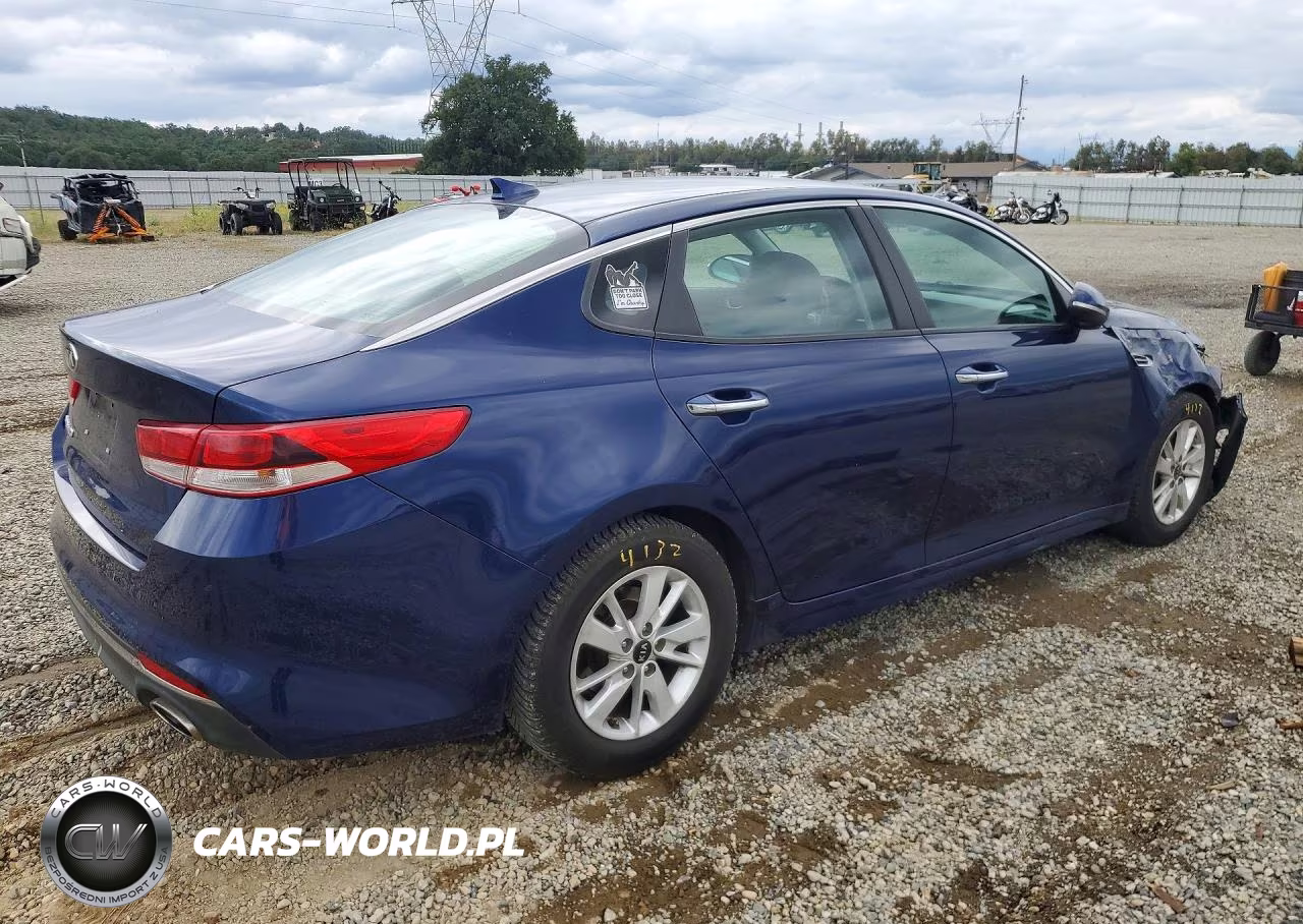 2018 Kia Optima Lx VIN:5XXGT4L35JG191532 - 3