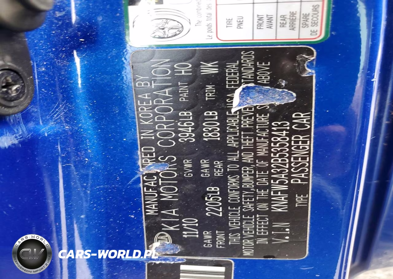2011 Kia Forte Sx VIN:KNAFW5A32B5358413 - 14