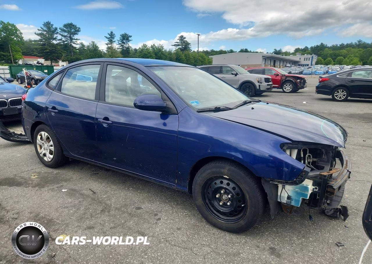 2010 Hyundai Elantra Gls VIN:KMHDU4AD3AU886657 - 4