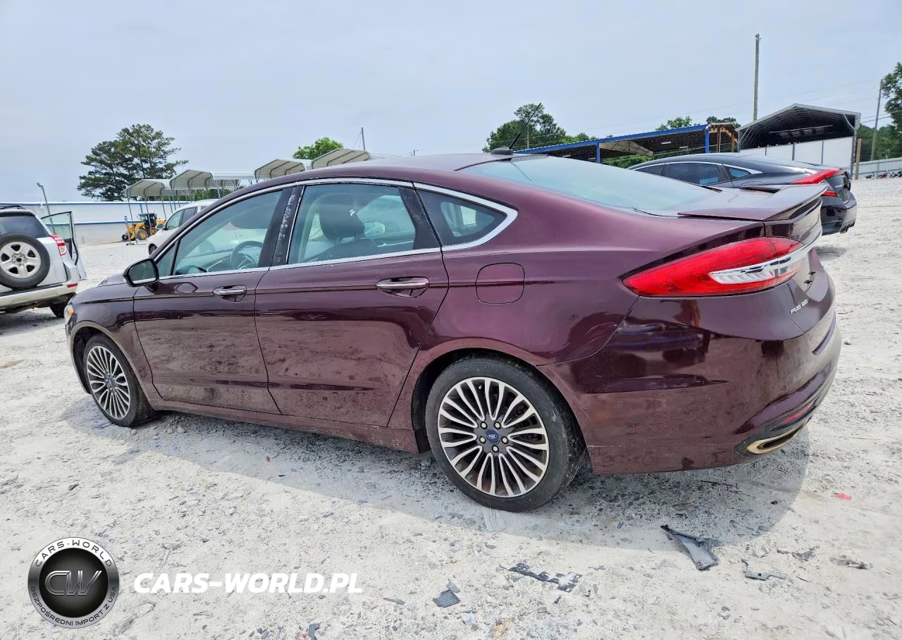 2017 Ford Fusion Titanium VIN:3FA6P0K99HR103775 - 2