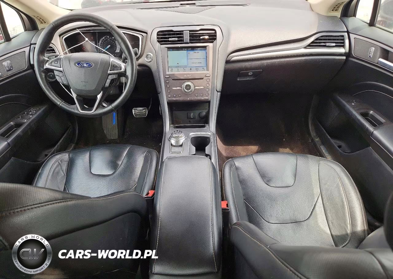 2017 Ford Fusion Titanium VIN:3FA6P0K99HR103775 - 8