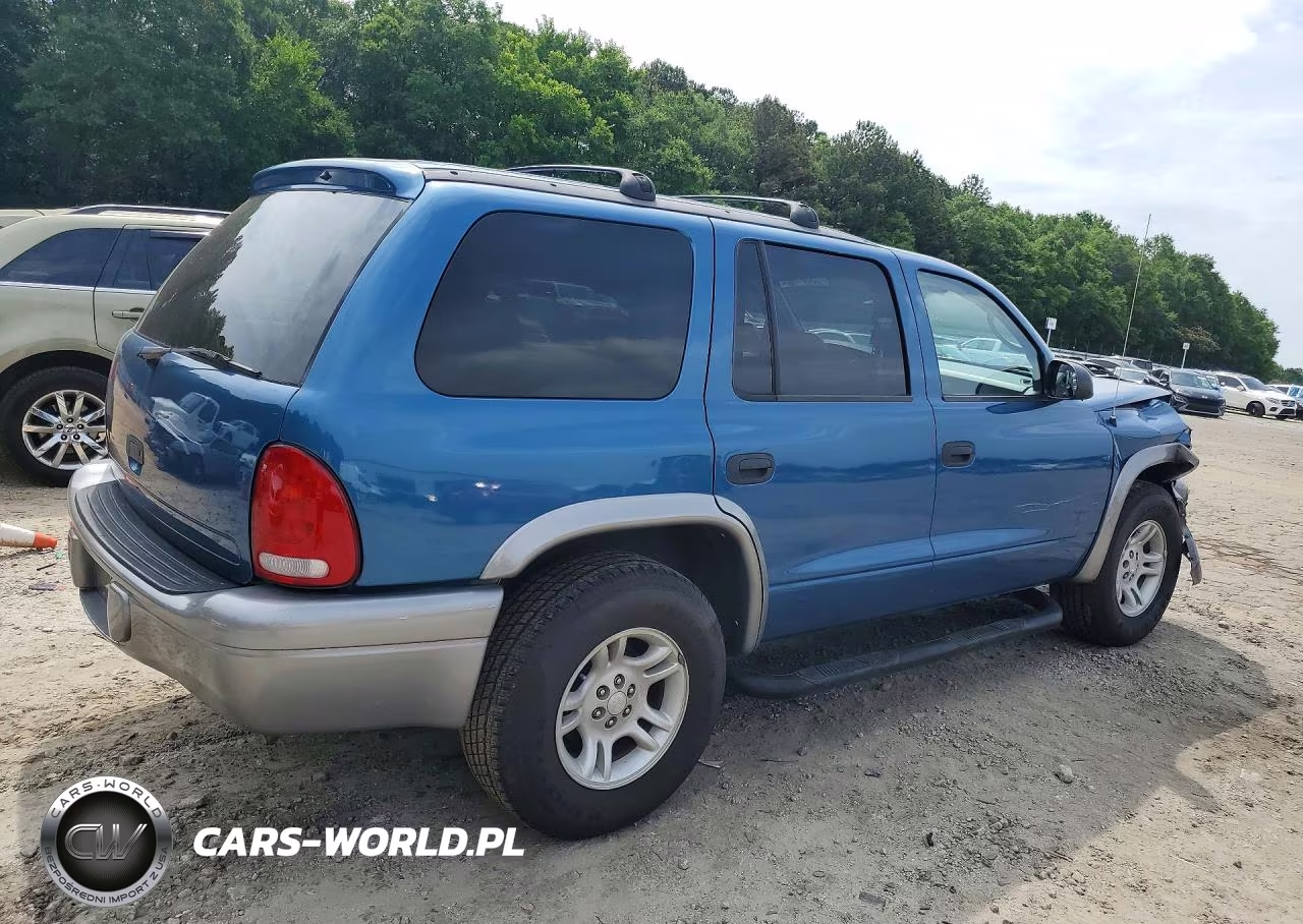 2002 Dodge Durango Sport VIN:1B4HR38N82F160408 - 3