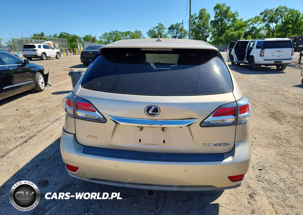 2013 Lexus Rx 450H Base VIN:JTJZB1BA6D2410225 - 6