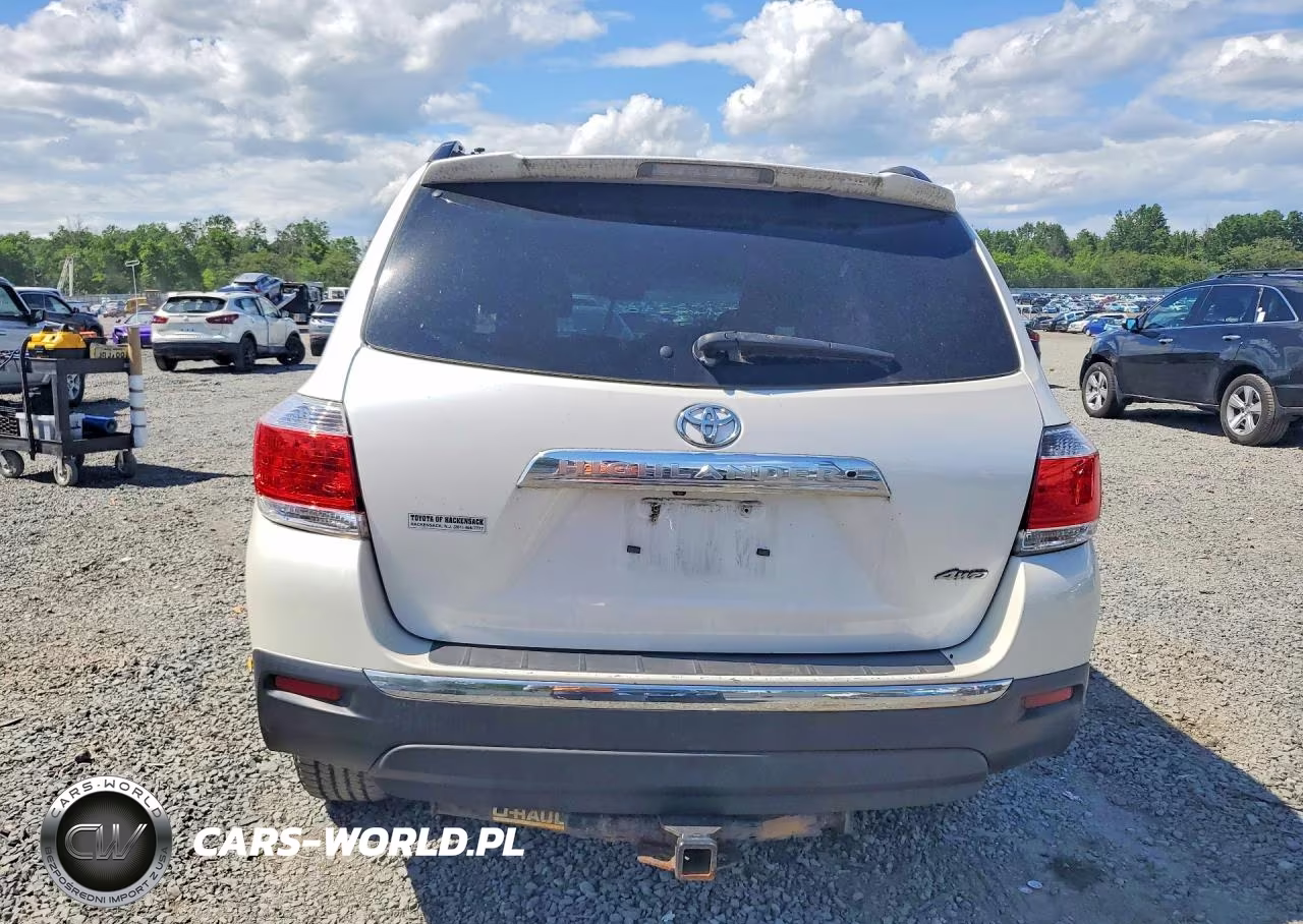 2013 Toyota Highlander Se VIN:5TDBK3EH3DS199731 - 6