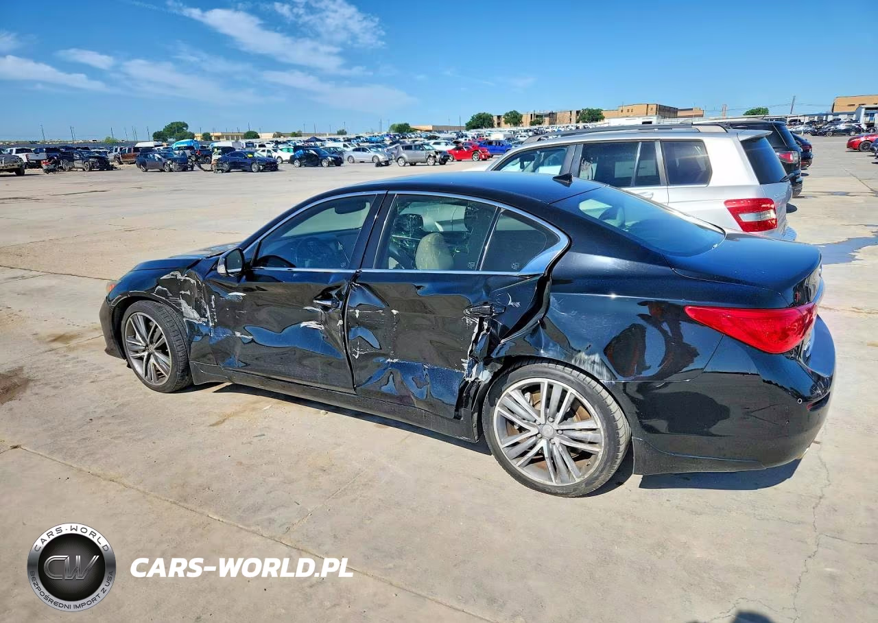 2014 Infiniti Q50 Hybrid Premium VIN:JN1AV7AR5EM700708 - 2