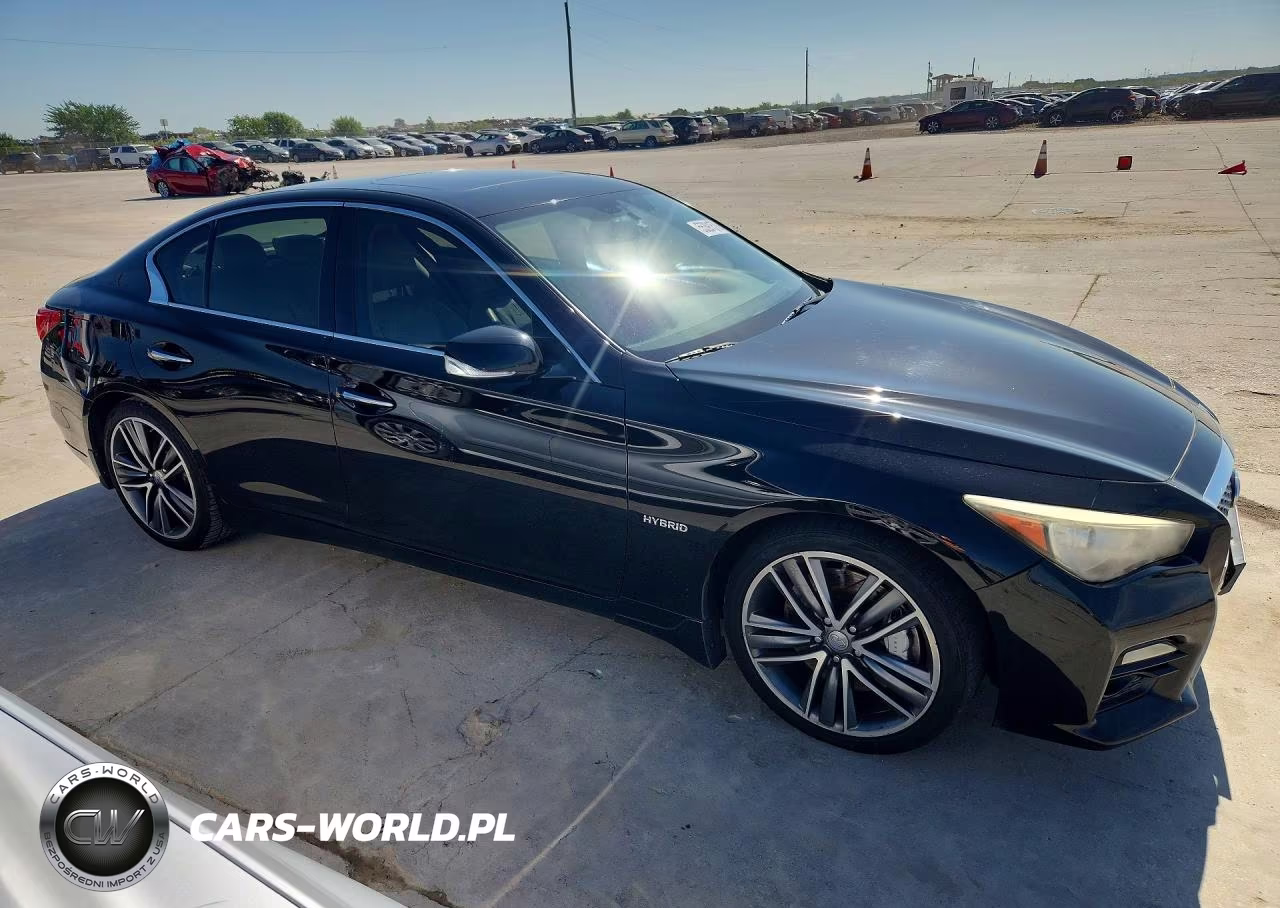 2014 Infiniti Q50 Hybrid Premium VIN:JN1AV7AR5EM700708 - 4
