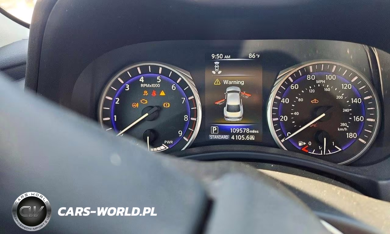 2014 Infiniti Q50 Hybrid Premium VIN:JN1AV7AR5EM700708 - 9