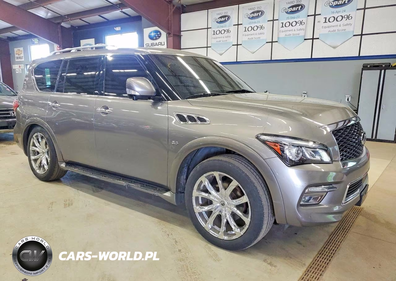 2017 Infiniti Qx80 VIN:JN8AZ2NC4H9431283 - 4