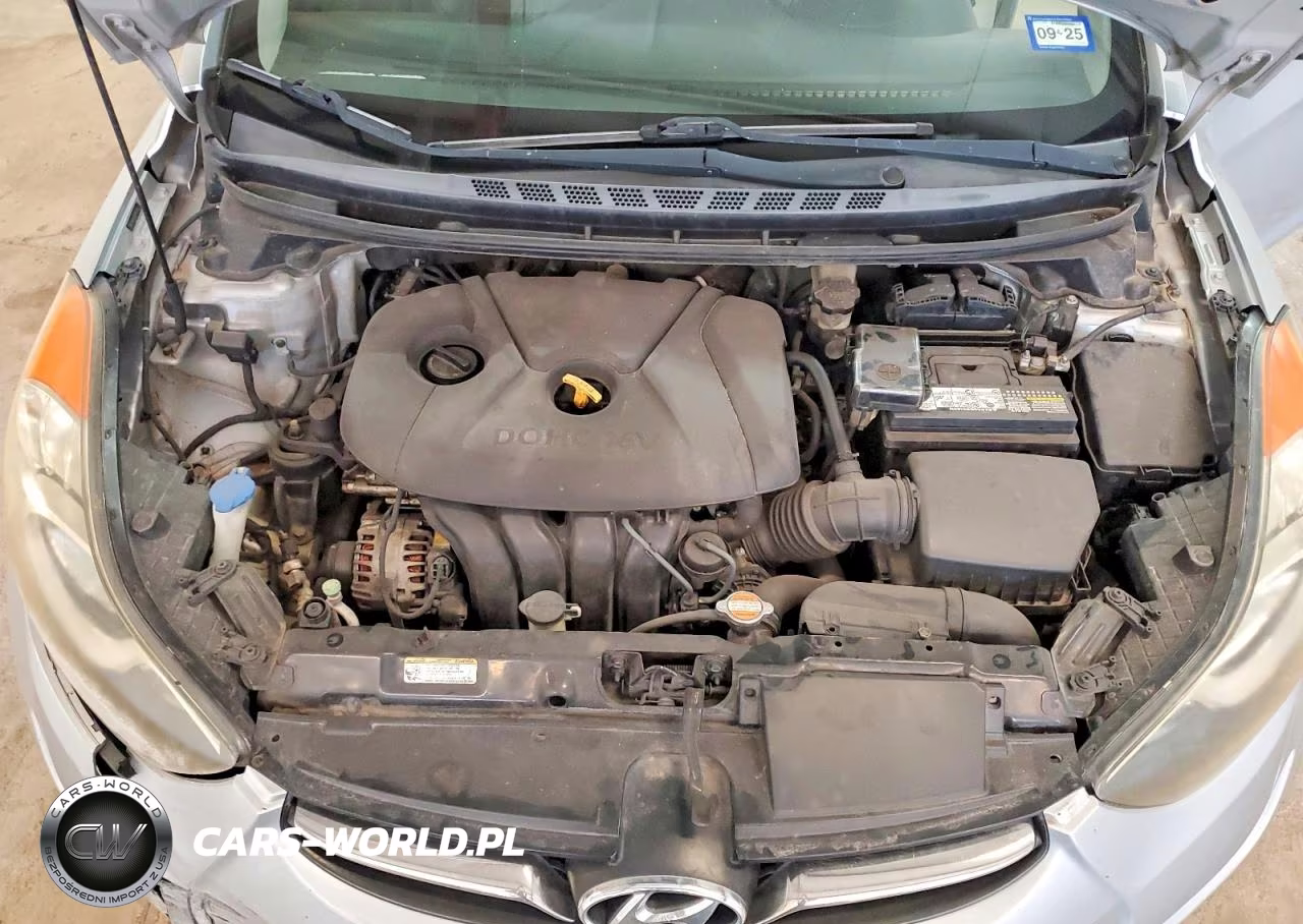 2012 Hyundai Elantra Limited VIN:5NPDH4AE5CH092662 - 11