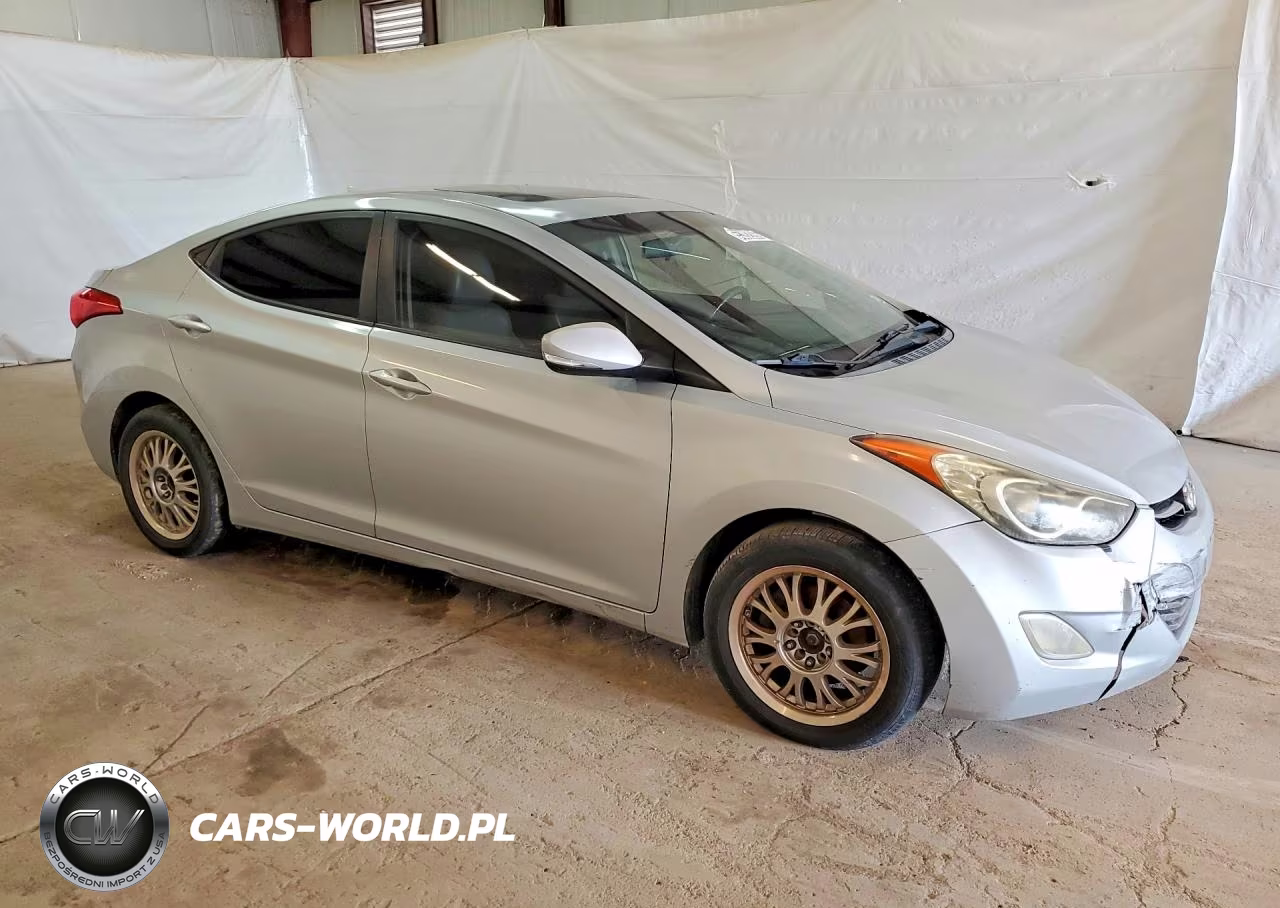 2012 Hyundai Elantra Limited VIN:5NPDH4AE5CH092662 - 4