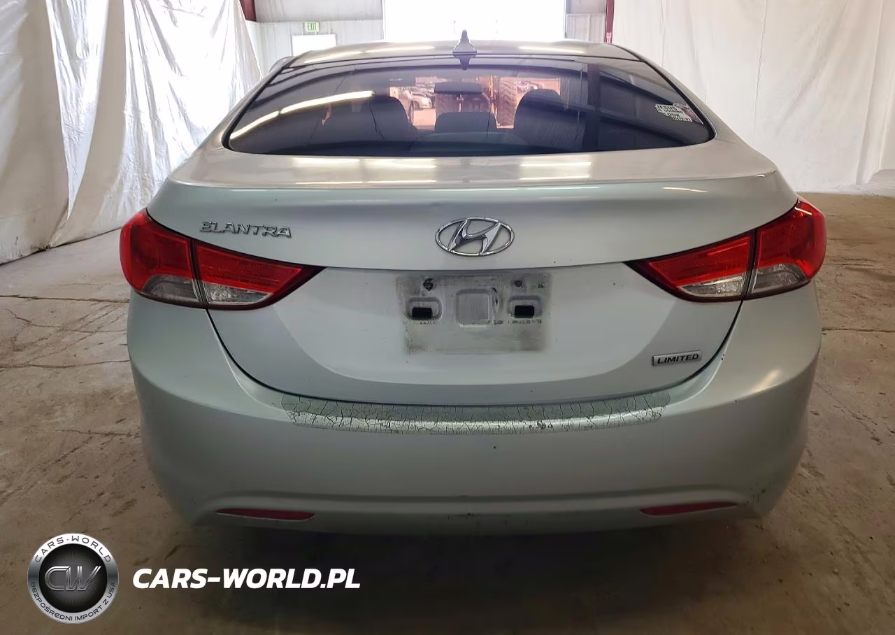2012 Hyundai Elantra Limited VIN:5NPDH4AE5CH092662 - 6