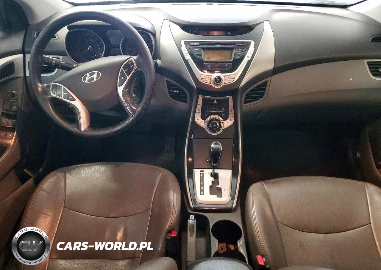2012 Hyundai Elantra Limited VIN:5NPDH4AE5CH092662 - 8