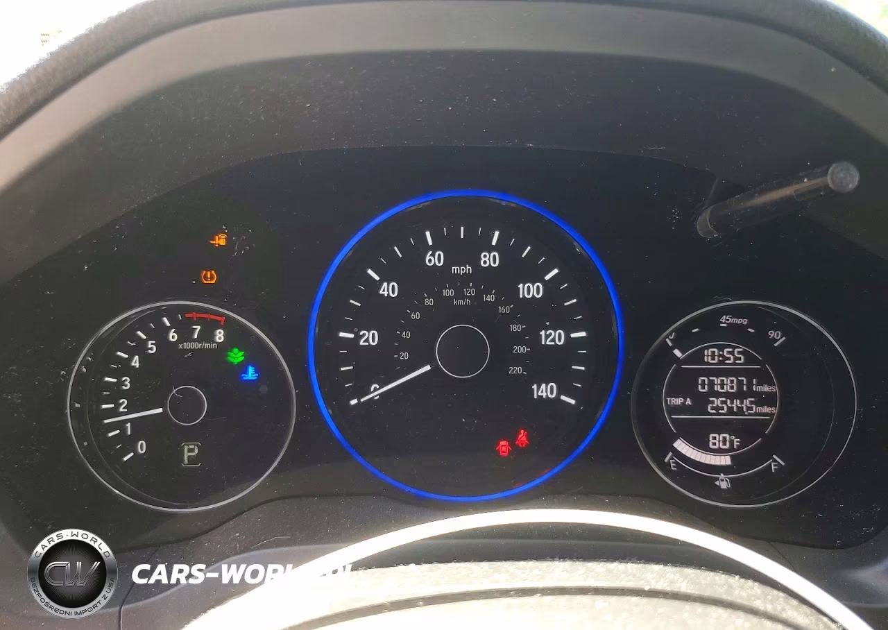 2016 Honda Hr-V Exl VIN:3CZRU6H75GM734327 - 9