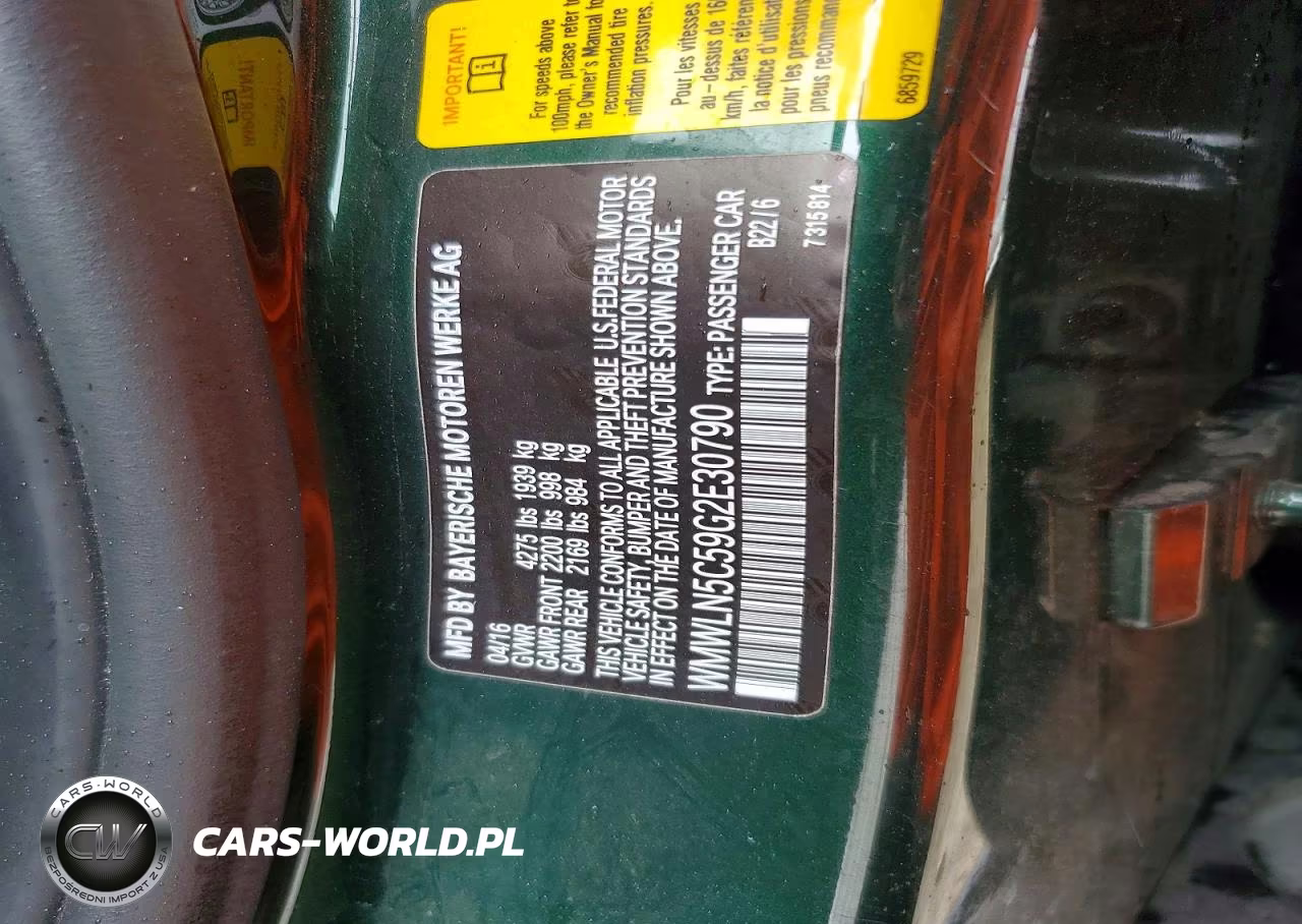 2016 Mini Cooper Clubman VIN:WMWLN5C59G2E30790 - 14