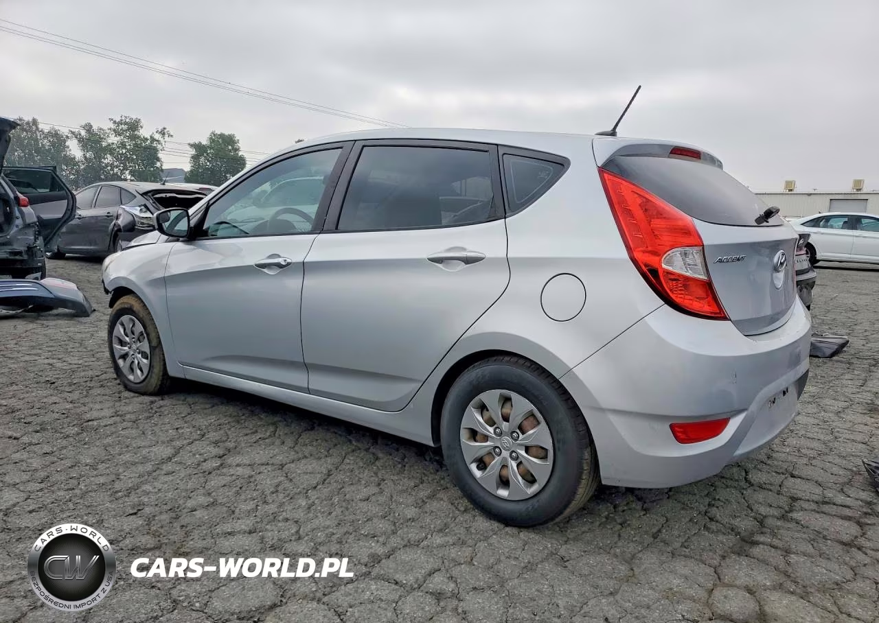 2015 Hyundai Accent Gs VIN:KMHCT5AE2FU209605 - 2