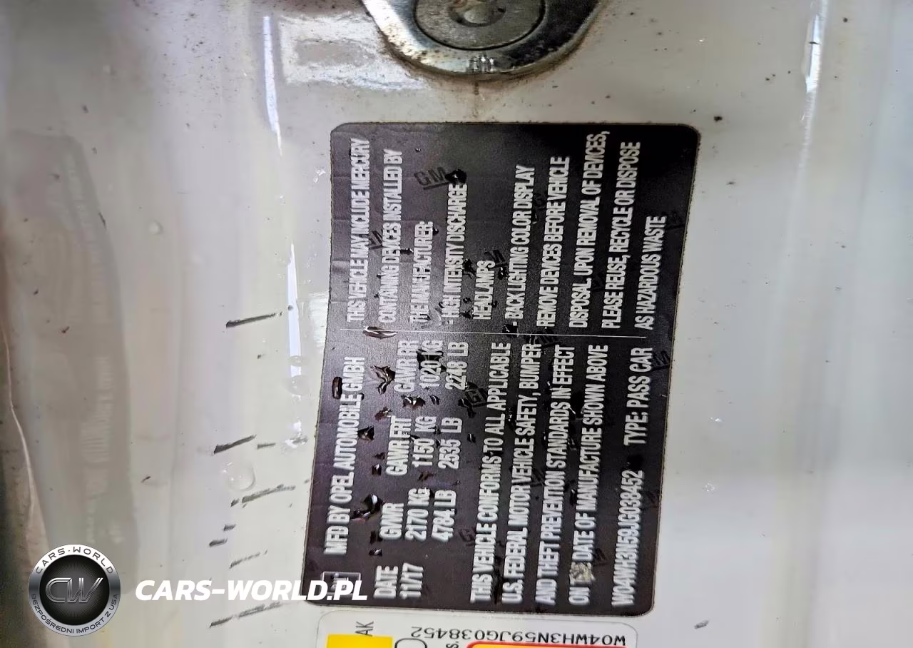 2018 Buick Cascada VIN:W04WH3N59JG038452 - 12