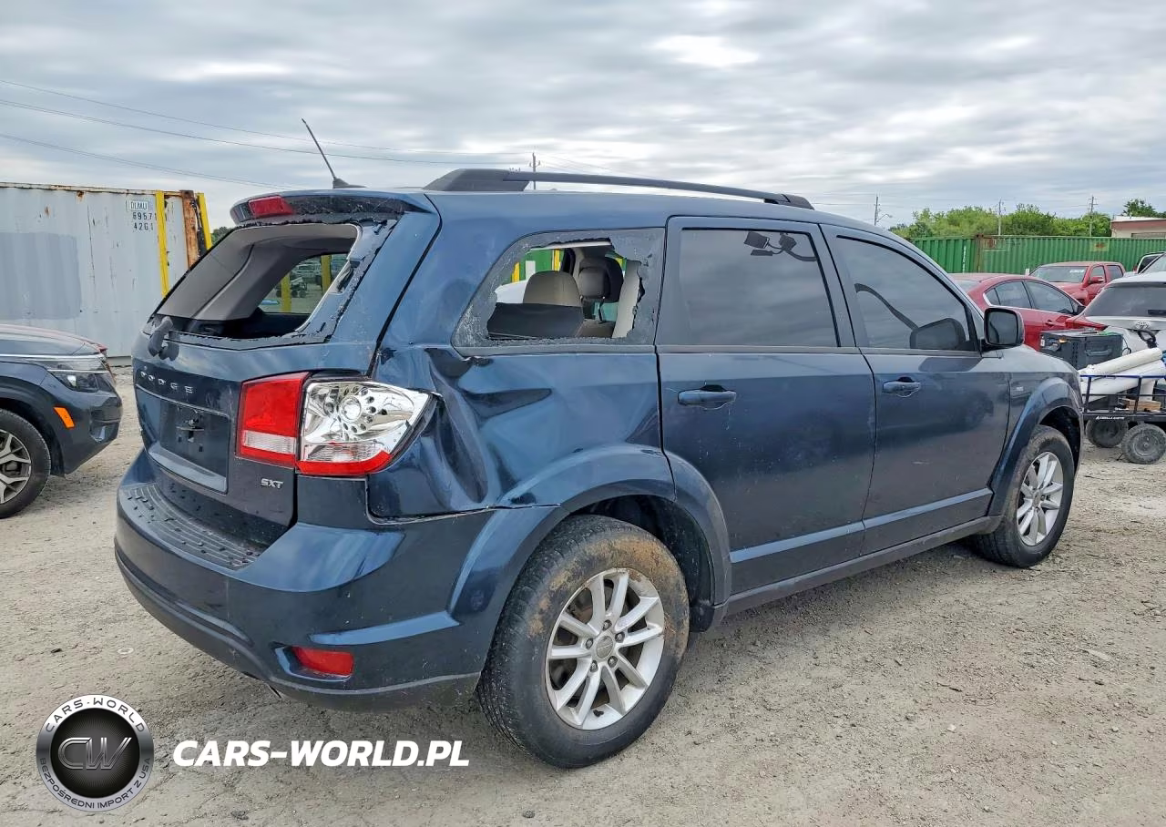 2014 Dodge Journey Sxt VIN:3C4PDDBG3ET192917 - 3
