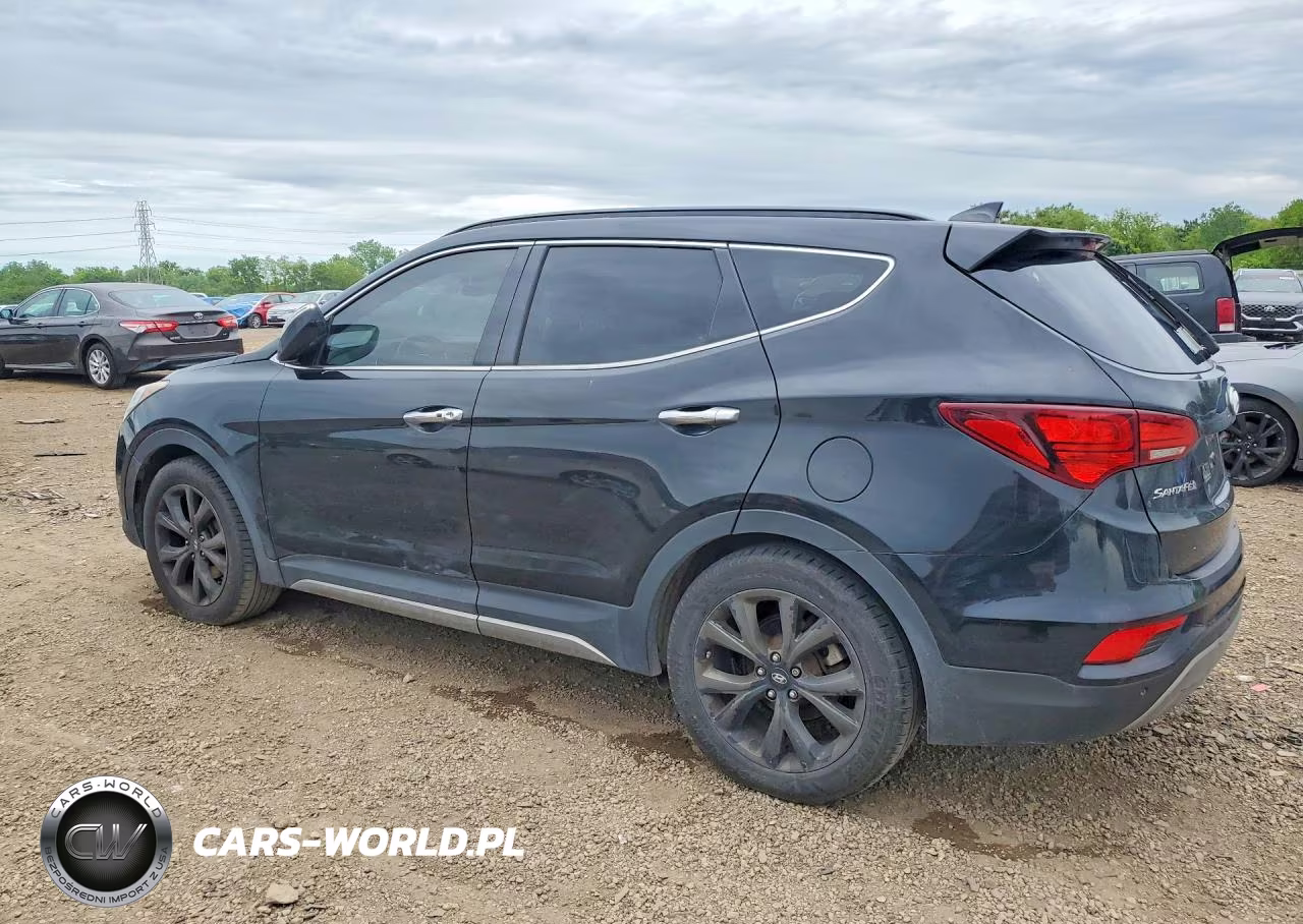 2017 Hyundai Santa Fe Sport 2.0T Ultimate VIN:5XYZWDLA4HG407665 - 2