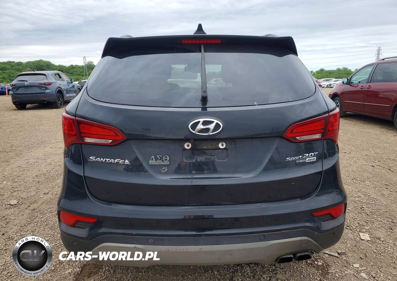 2017 Hyundai Santa Fe Sport 2.0T Ultimate VIN:5XYZWDLA4HG407665 - 6