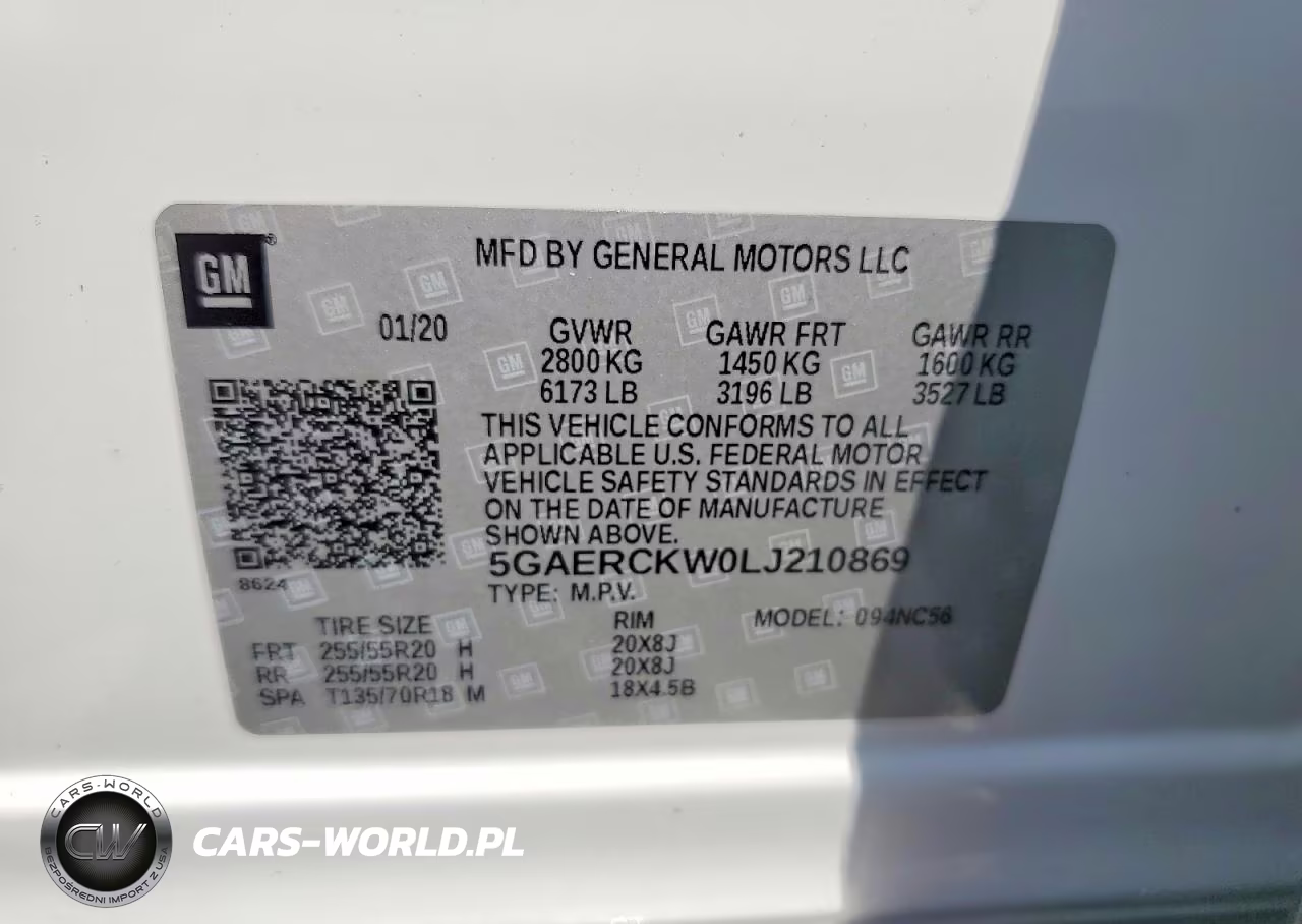 2020 Buick Enclave Premium VIN:5GAERCKW0LJ210869 - 13