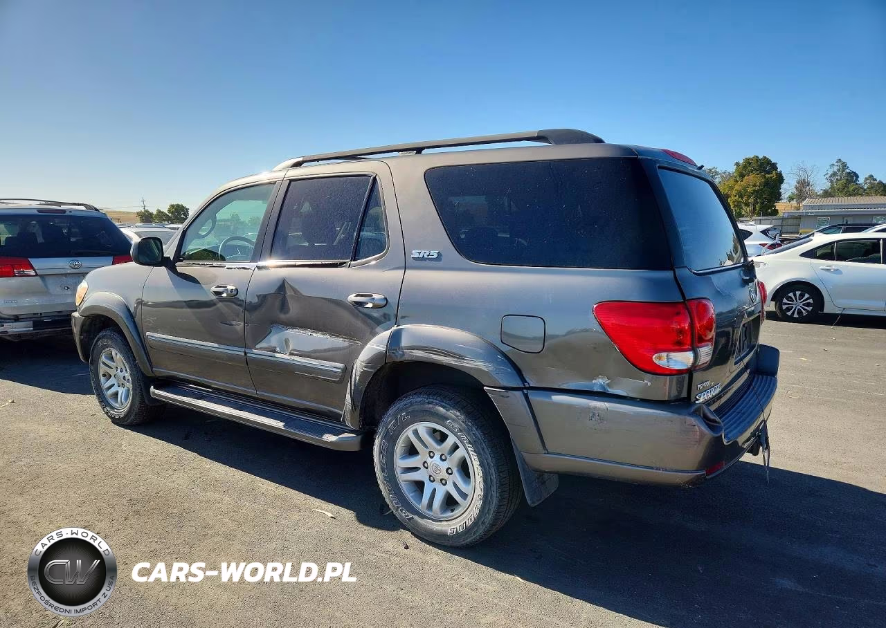 2005 Toyota Sequoia Sr5 VIN:5TDZT34AX5S249512 - 2