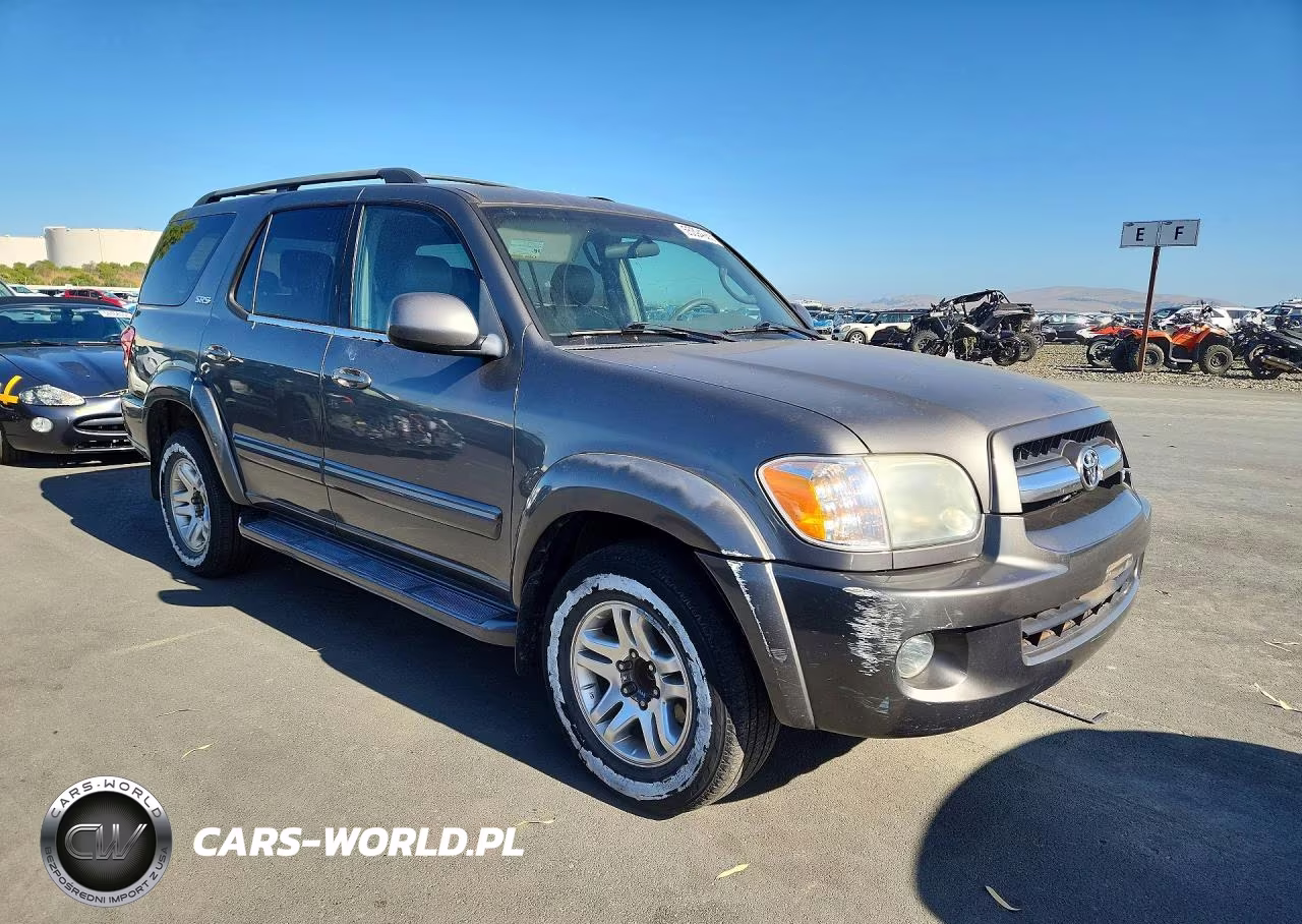 2005 Toyota Sequoia Sr5 VIN:5TDZT34AX5S249512 - 4