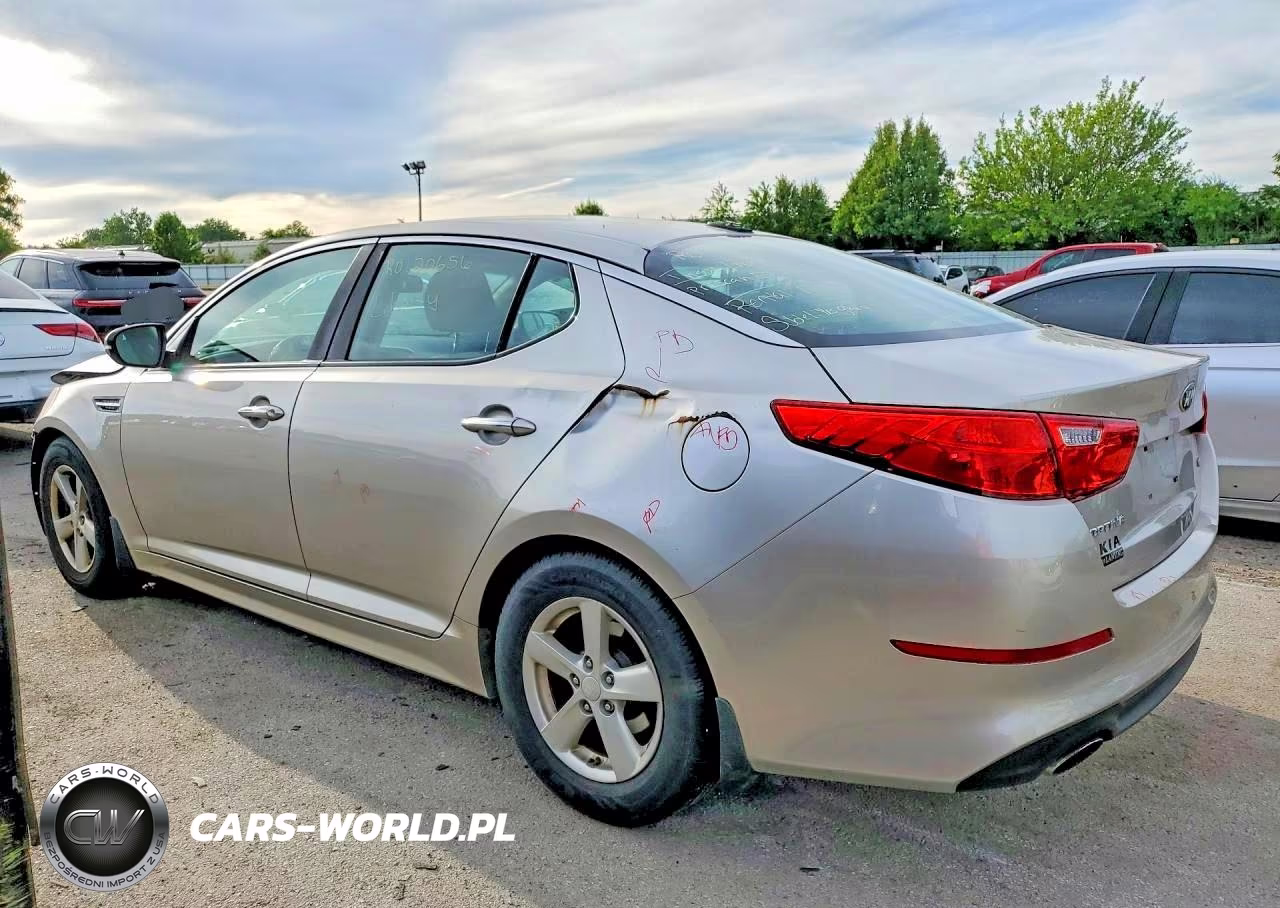 2015 Kia Optima Lx VIN:KNAGM4A74F5585891 - 2