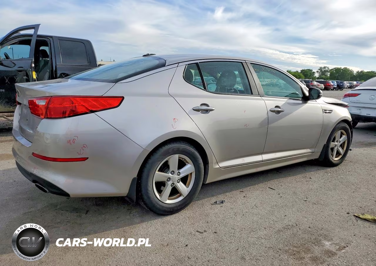 2015 Kia Optima Lx VIN:KNAGM4A74F5585891 - 3