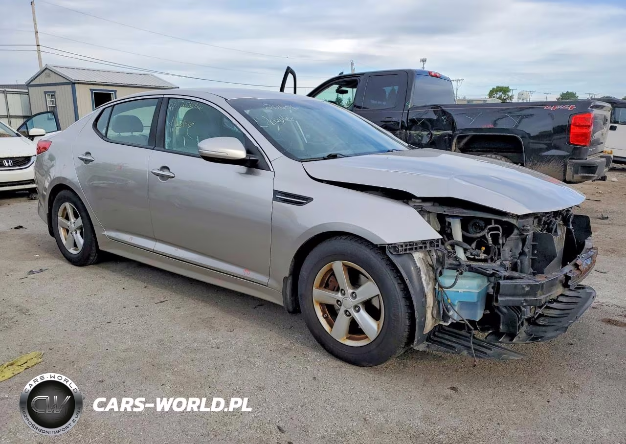2015 Kia Optima Lx VIN:KNAGM4A74F5585891 - 4