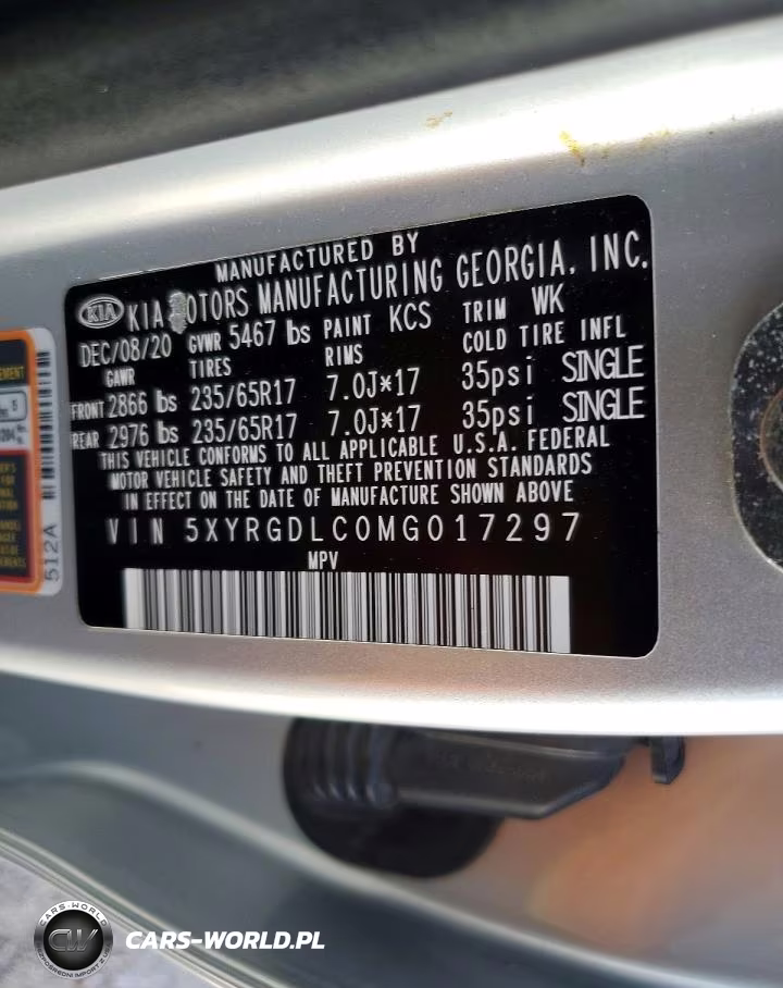 2021 Kia Sorento Lx VIN:5XYRGDLC0MG017297 - 12