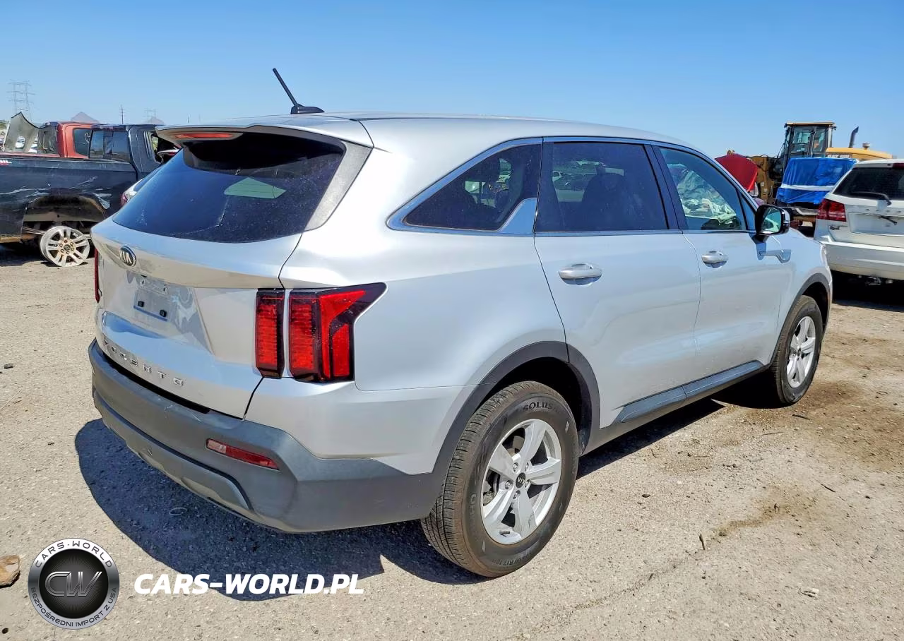 2021 Kia Sorento Lx VIN:5XYRGDLC0MG017297 - 3