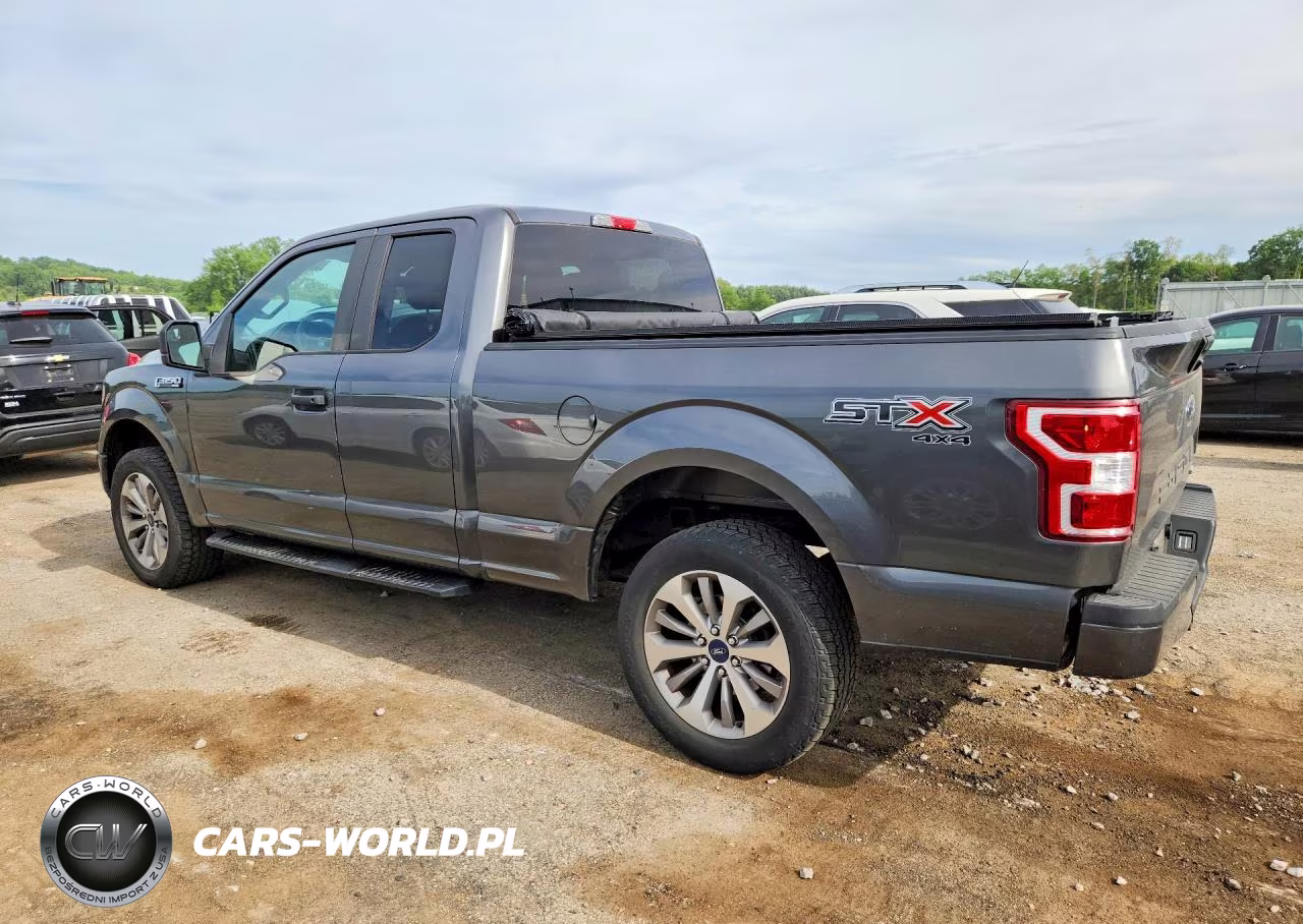 2018 Ford F150 Super Cab VIN:1FTEX1EP4JFA77434 - 2