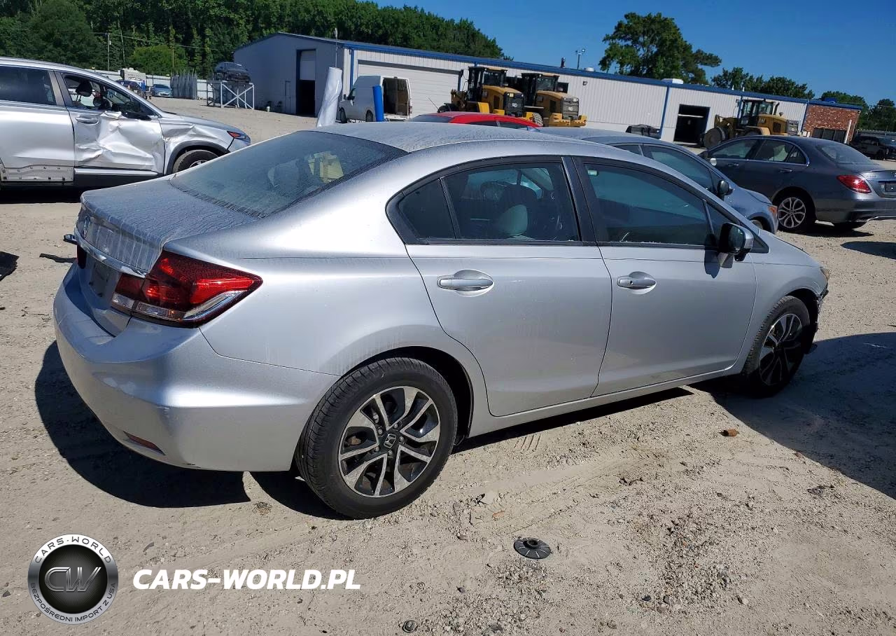 2015 Honda Civic Ex VIN:19XFB2F89FE053812 - 3
