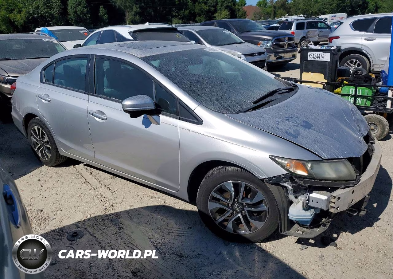 2015 Honda Civic Ex VIN:19XFB2F89FE053812 - 4