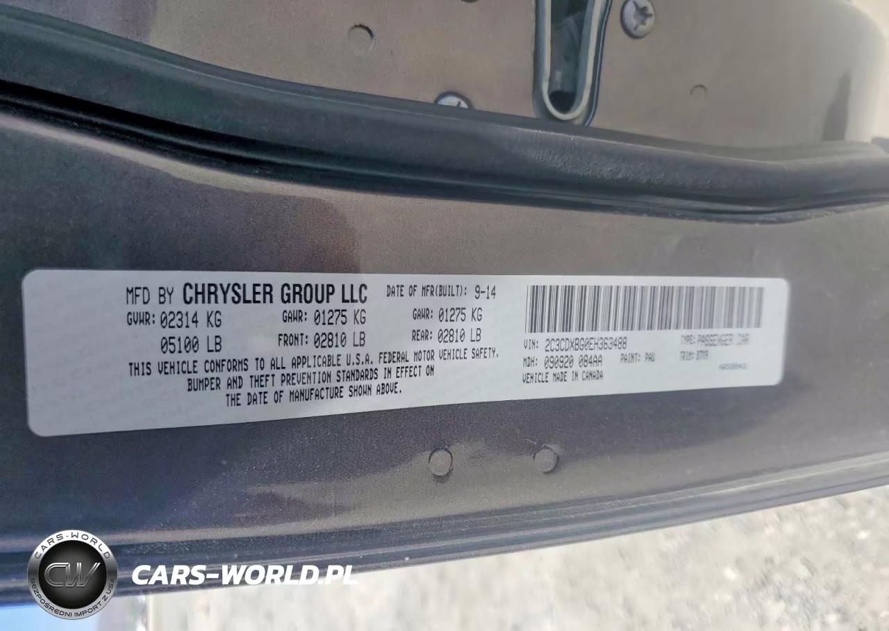 2014 Dodge Charger Se VIN:2C3CDXBG0EH363488 - 13