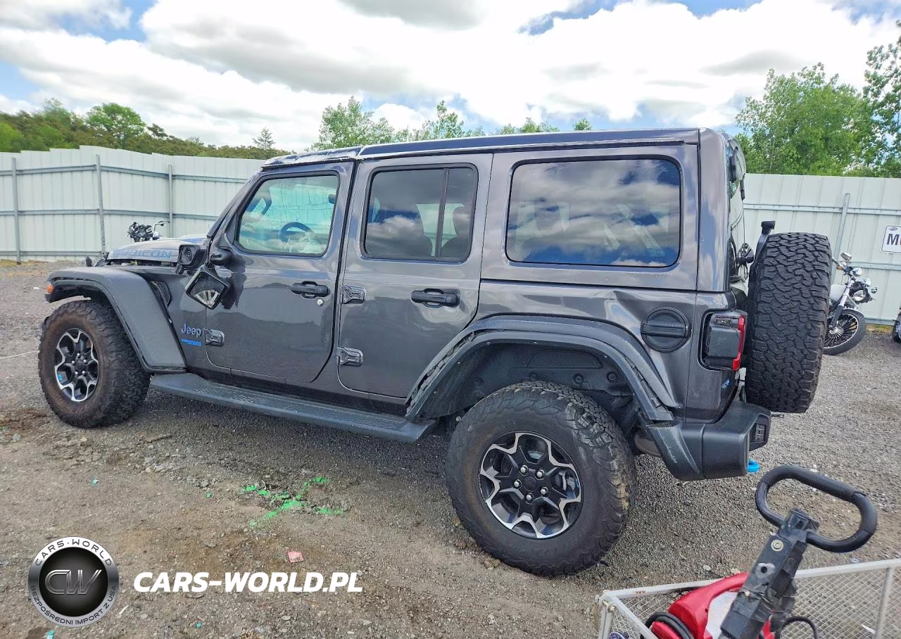 2022 Jeep Wrangler Unlimited Rubicon 4Xe VIN:1C4JJXR64NW112810 - 2