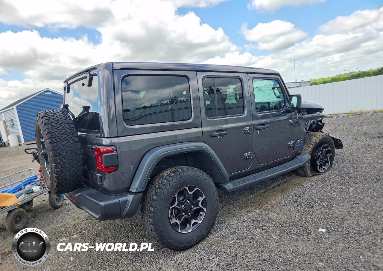 2022 Jeep Wrangler Unlimited Rubicon 4Xe VIN:1C4JJXR64NW112810 - 3