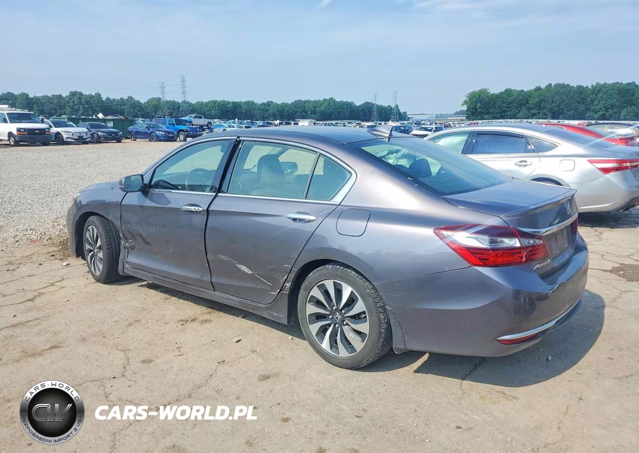2017 Honda Accord Touring Hybrid VIN:JHMCR6F72HC031012 - 2