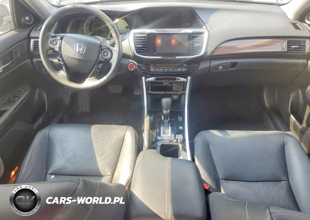 2017 Honda Accord Touring Hybrid VIN:JHMCR6F72HC031012 - 8