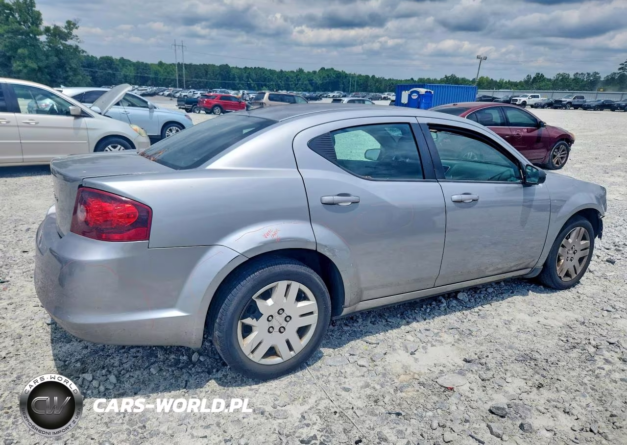 2014 Dodge Avenger Se VIN:1C3CDZAB6EN232400 - 3