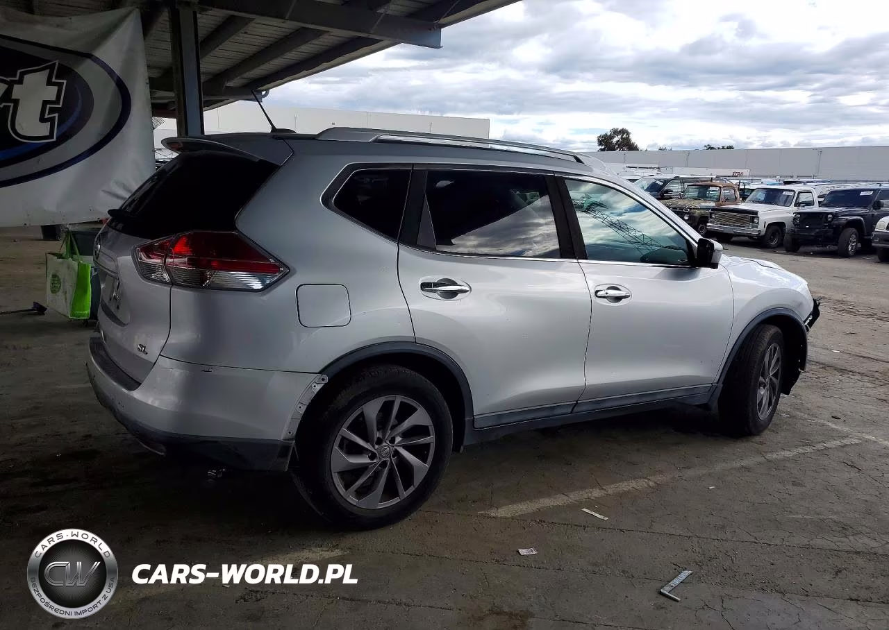 2016 Nissan Rogue Sl VIN:5N1AT2MT0GC859539 - 3