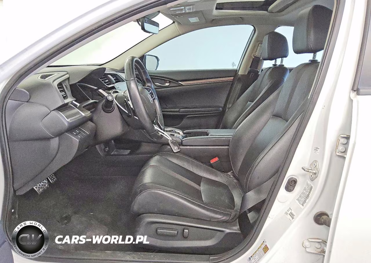 2020 Honda Civic Touring VIN:19XFC1F96LE020729 - 7
