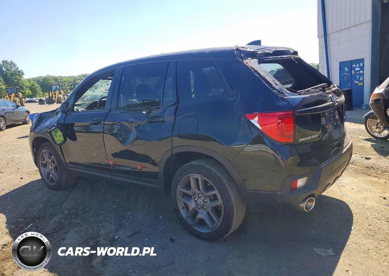 2022 Honda Passport Exl VIN:5FNYF8H56NB019323 - 2