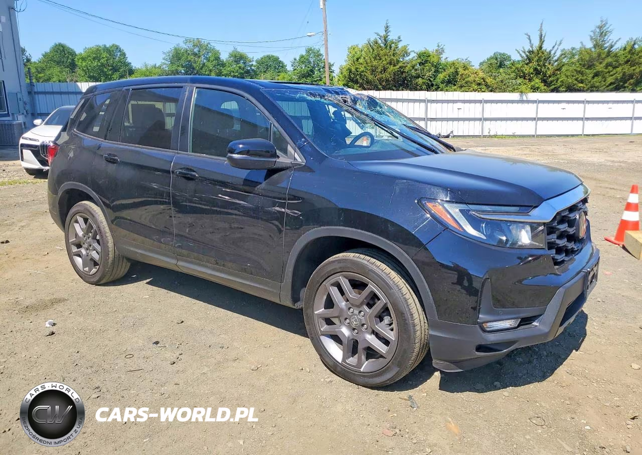 2022 Honda Passport Exl VIN:5FNYF8H56NB019323 - 4