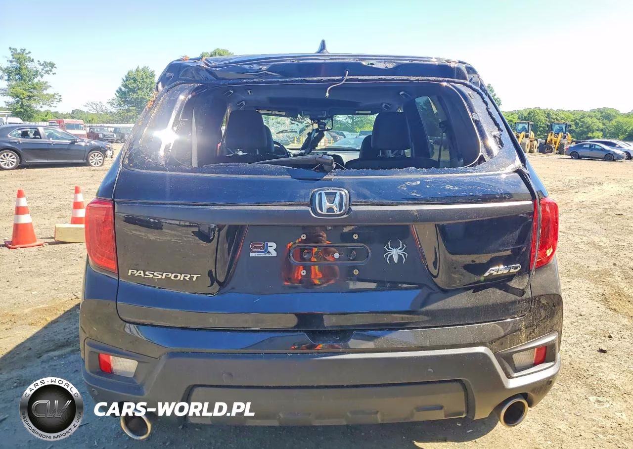 2022 Honda Passport Exl VIN:5FNYF8H56NB019323 - 6