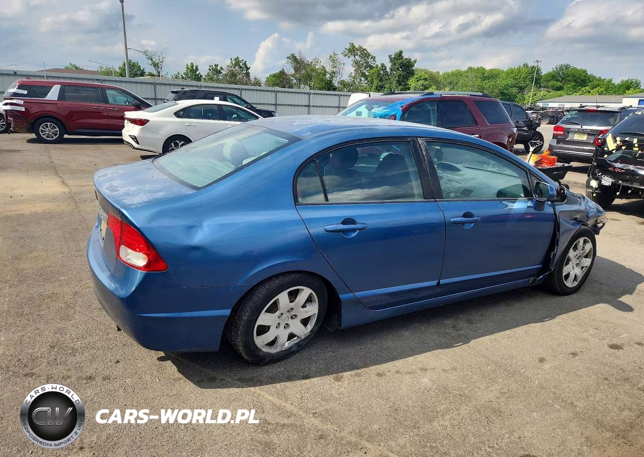 2011 Honda Civic Lx VIN:2HGFA1F57BH549081 - 3