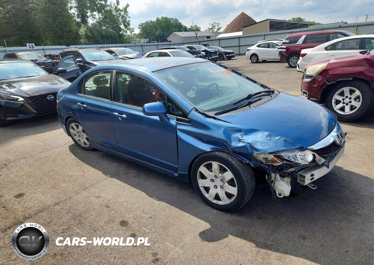 2011 Honda Civic Lx VIN:2HGFA1F57BH549081 - 4